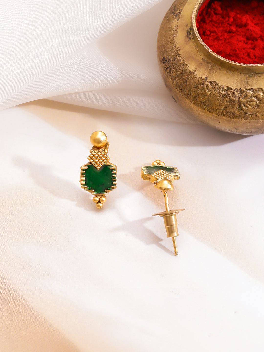 Royal Green Grandeur Jewellery Set フリーサイズ