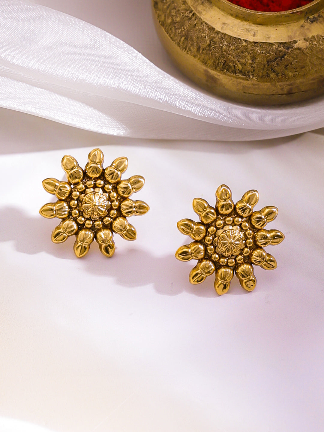 Empress Glow Golden Necklace Set フリーサイズ