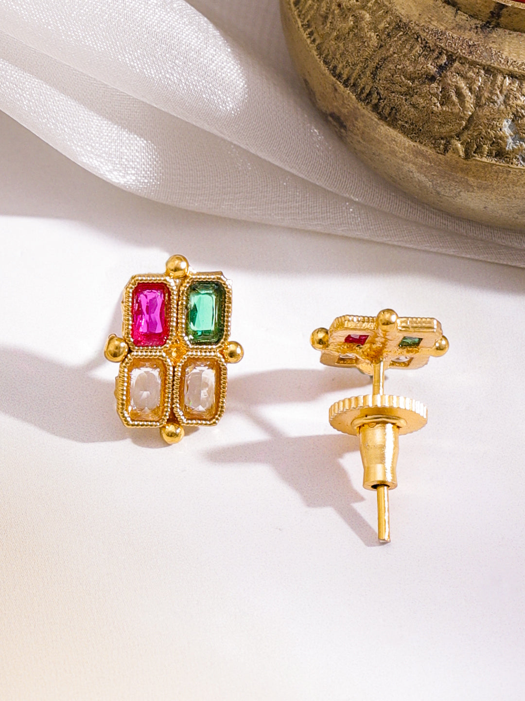 Emerald Meets Pink Glow Necklace Set フリーサイズ
