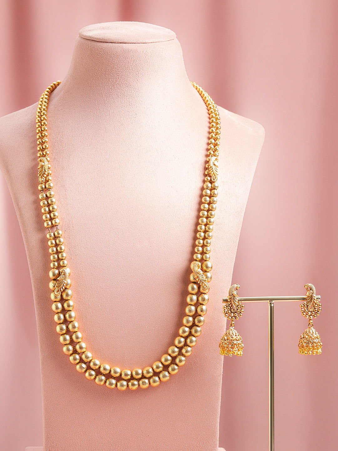 Golden Raga Long Necklace Set フリーサイズ