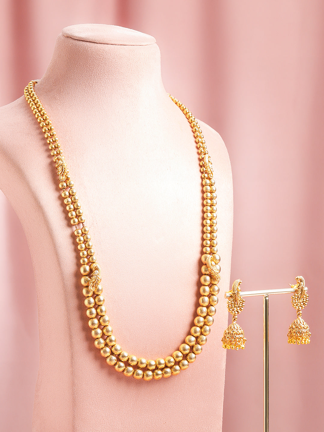 Golden Raga Long Necklace Set フリーサイズ