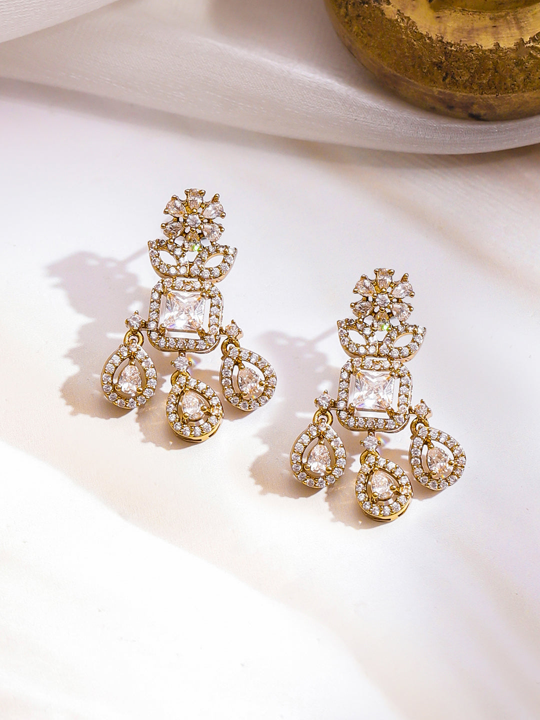 Golden -Moon Sparkle Necklace Set フリーサイズ