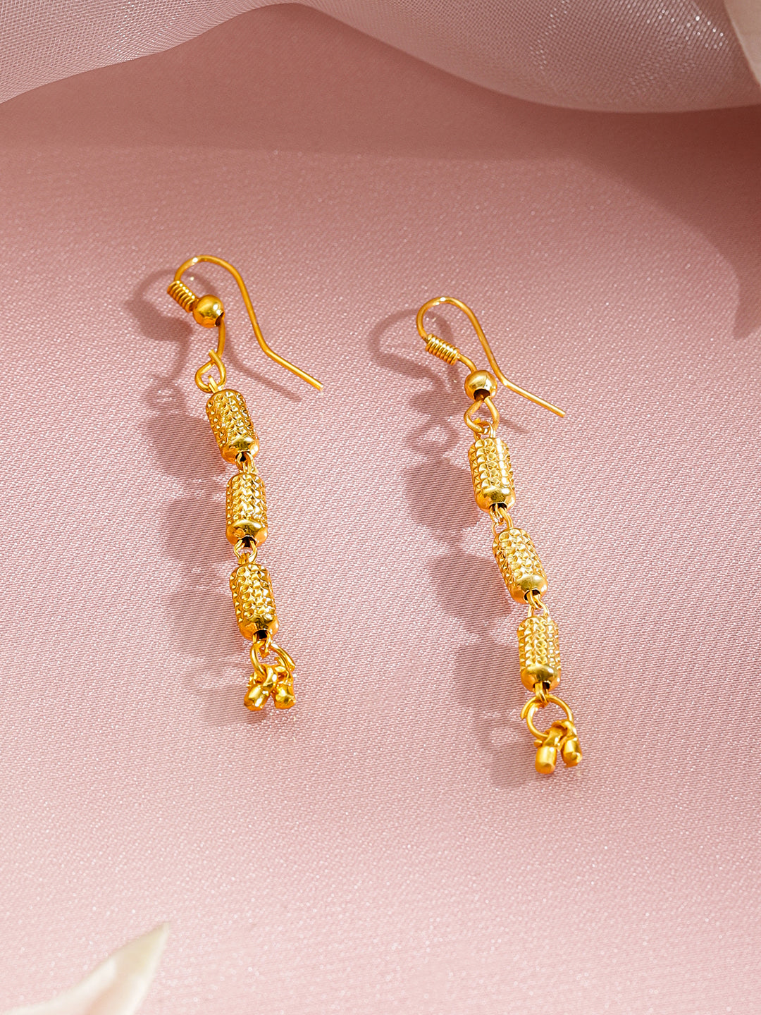 Triple-Layered Gold Necklace Set フリーサイズ