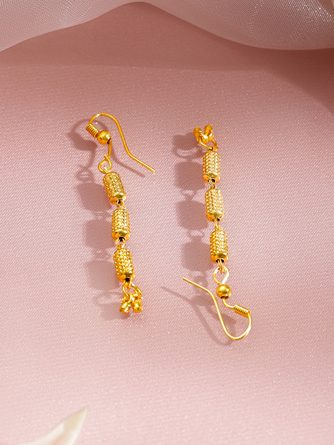 Triple-Layered Gold Necklace Set フリーサイズ