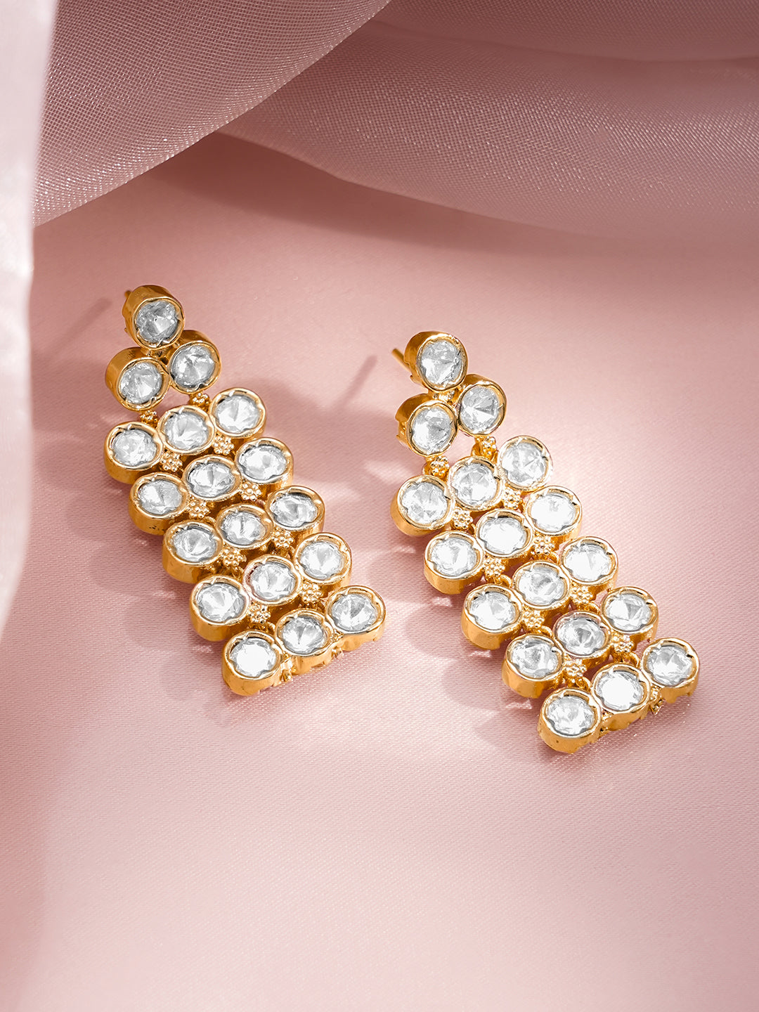 Timeless Wedding Multi Layer Kundan Necklace Set フリーサイズ