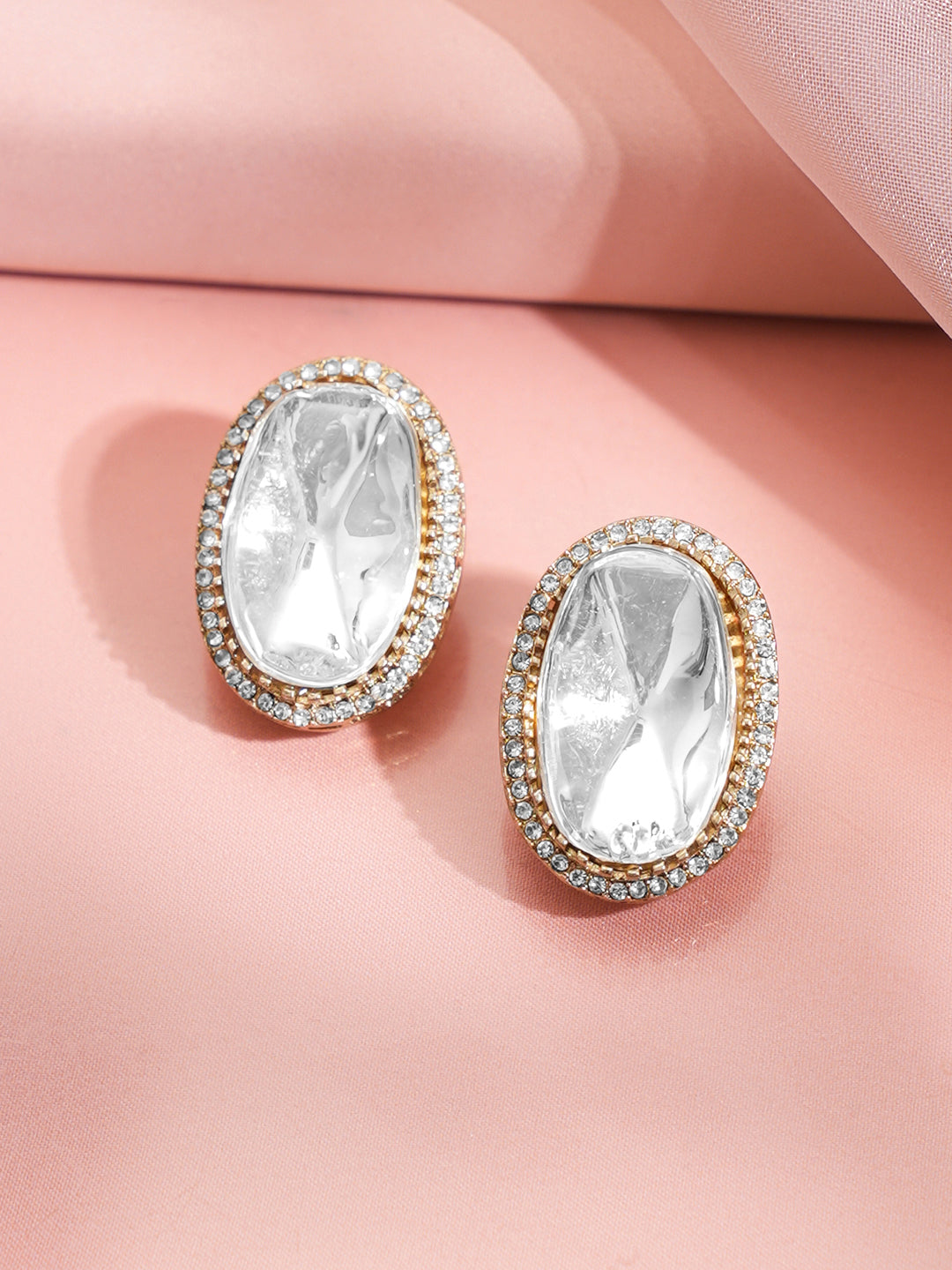 Grand Glow Oversized Stud Earrings フリーサイズ