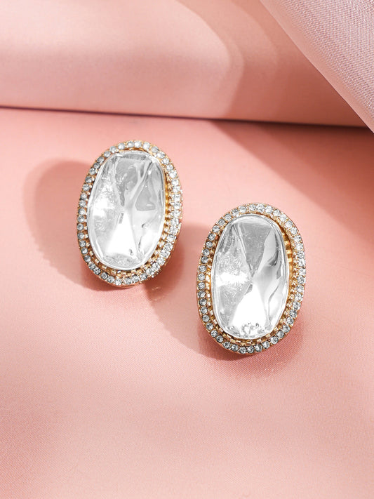 Grand Glow Oversized Stud Earrings フリーサイズ
