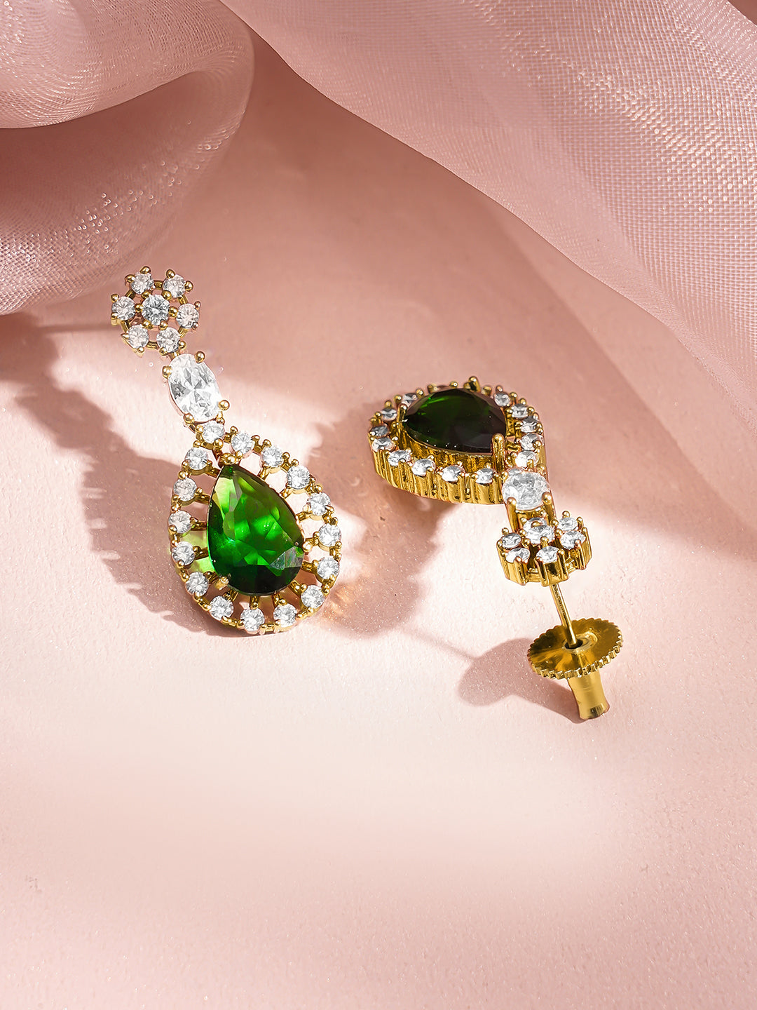 Wedding Elegance Emerald Necklace Set フリーサイズ