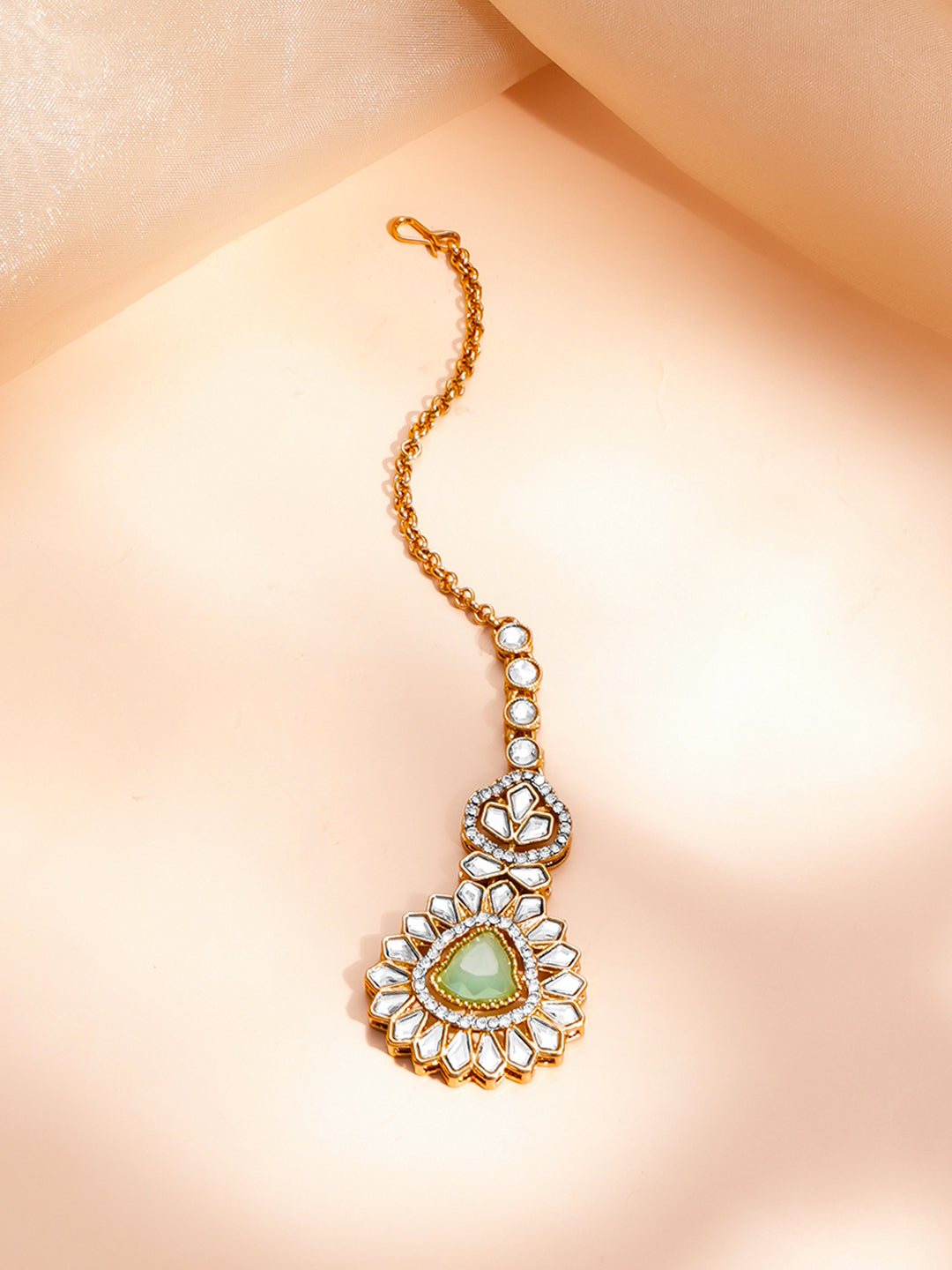 Pastel Radiance Bridal Necklace Set Length - 12.5 cm