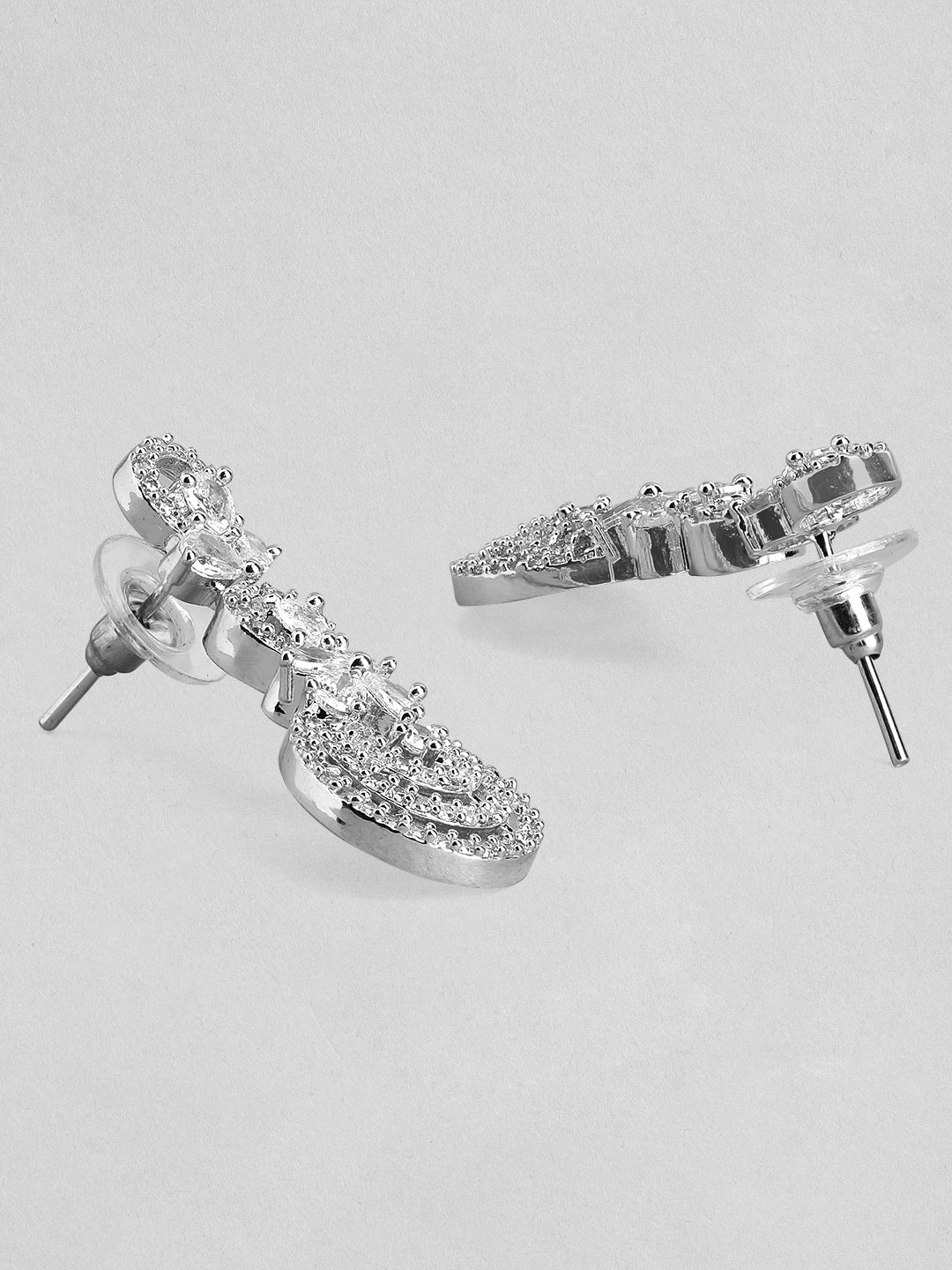 American Diamond Zirconia Choker Set Gold