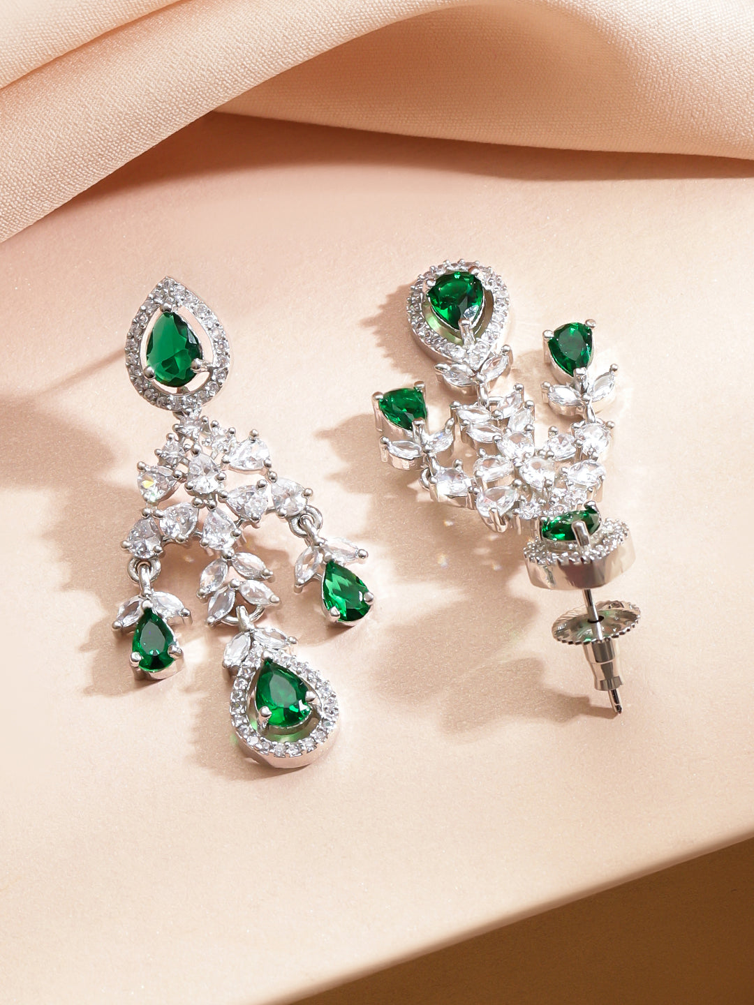 Emerald Crown Necklace Set フリーサイズ