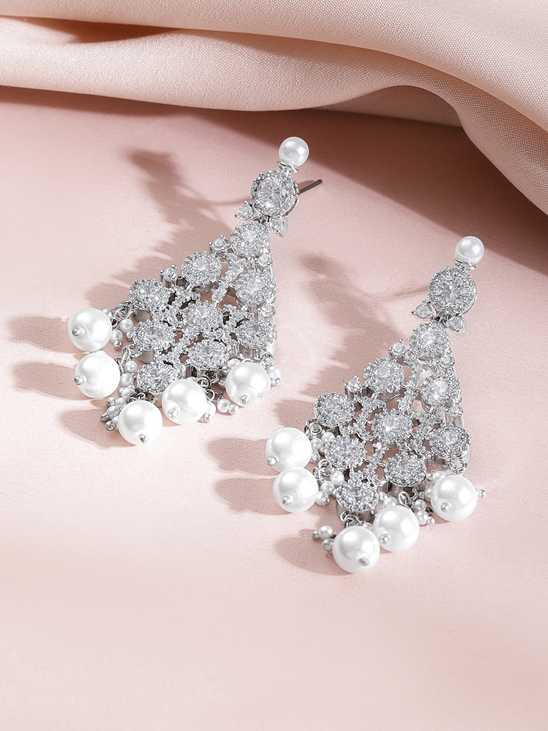 Midnight Glam Pearl Sparkle Necklace Set フリーサイズ