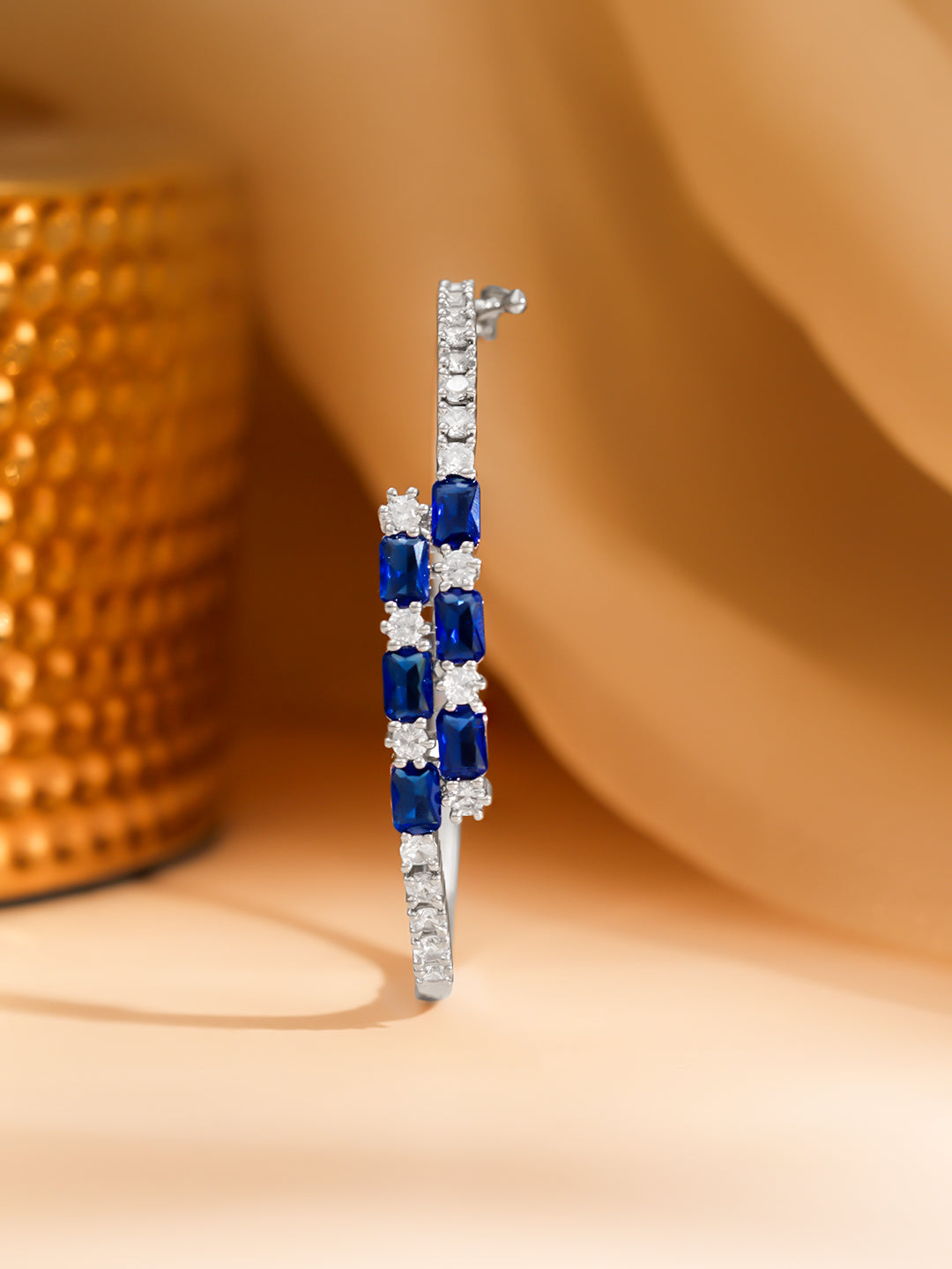 Midnight Blue Sleek Shine Bracelet フリーサイズ