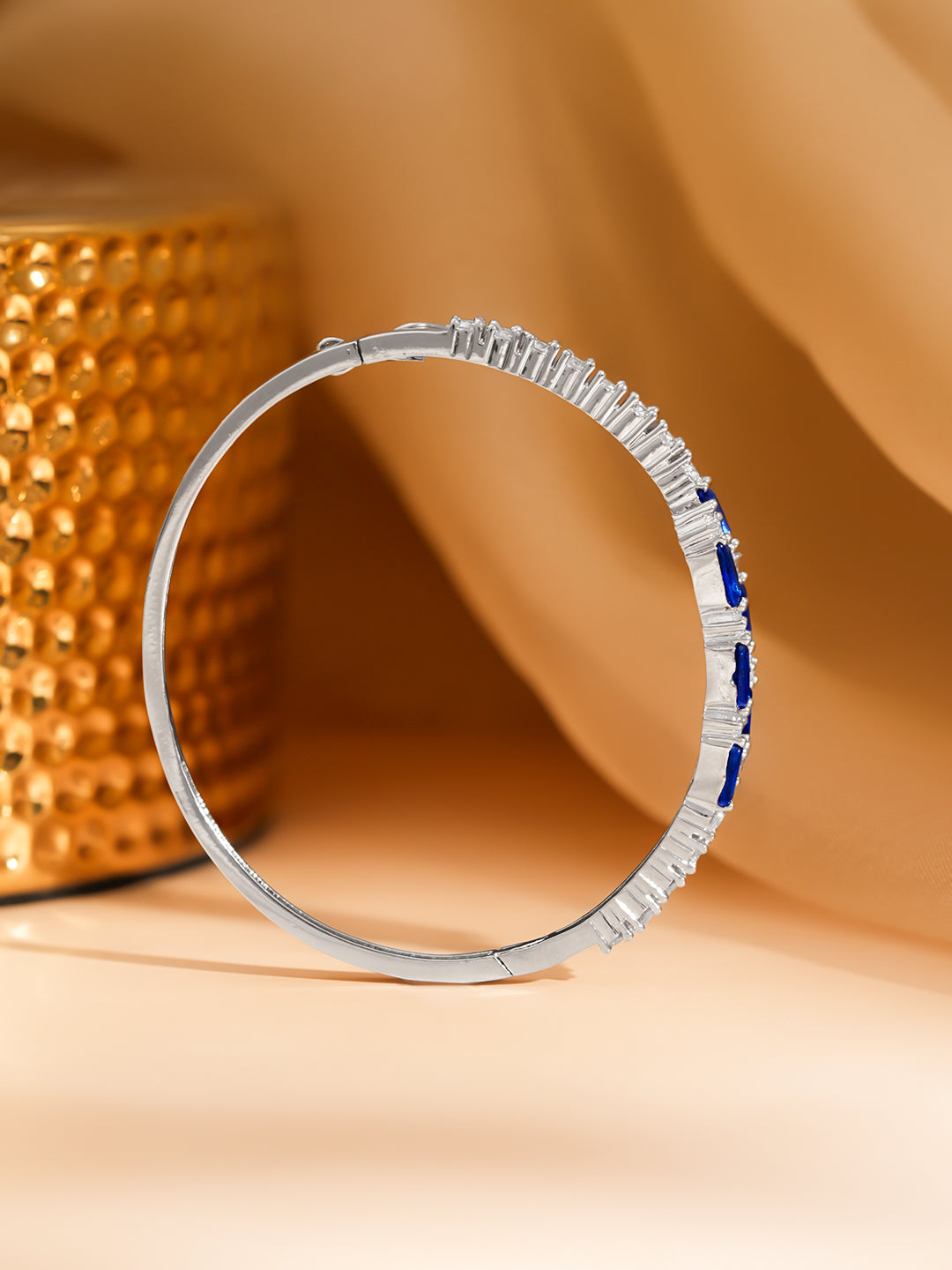 Midnight Blue Sleek Shine Bracelet フリーサイズ