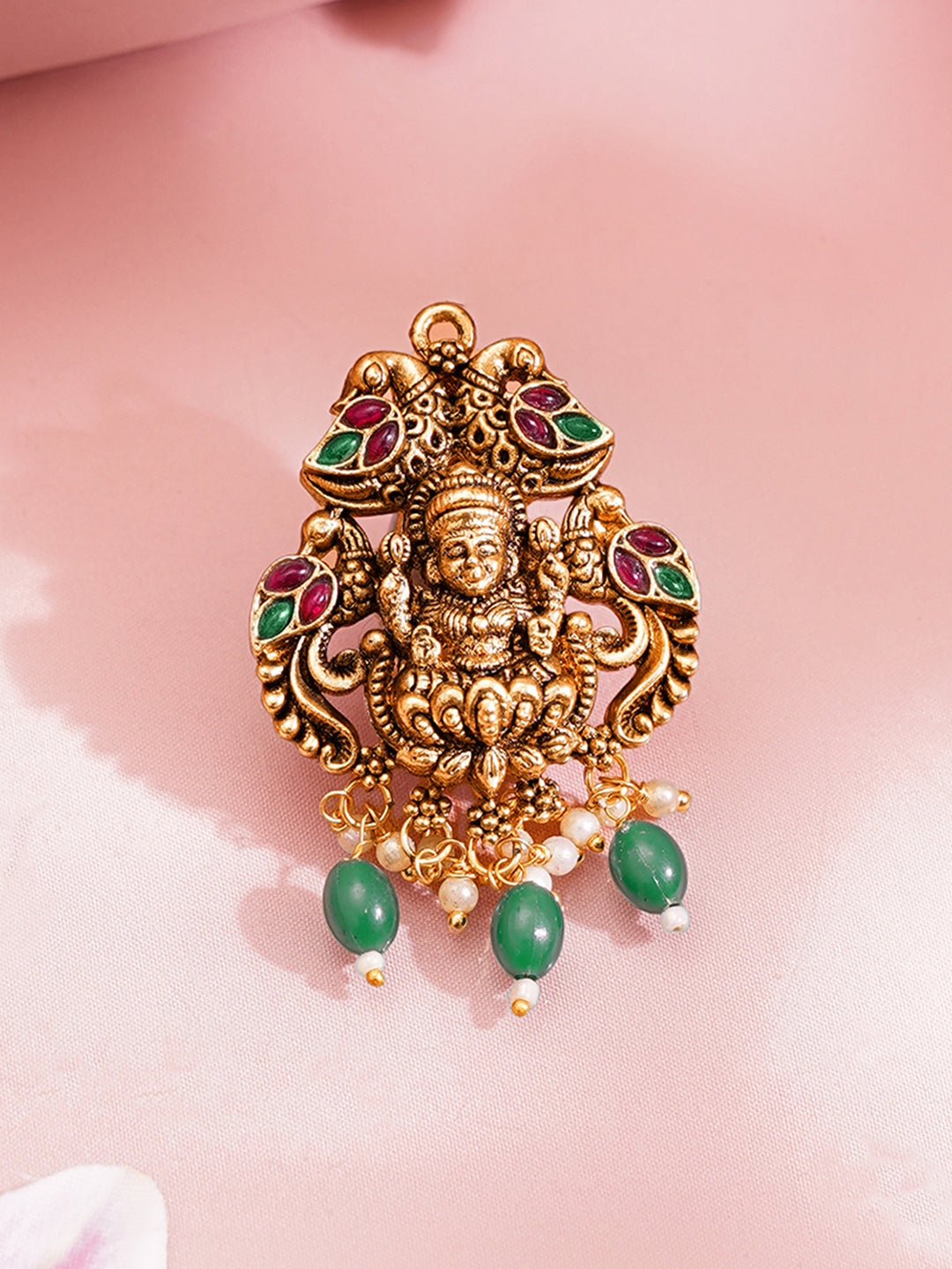 Gold Plated Temple Goddess Hair Accessory Set フリーサイズ
