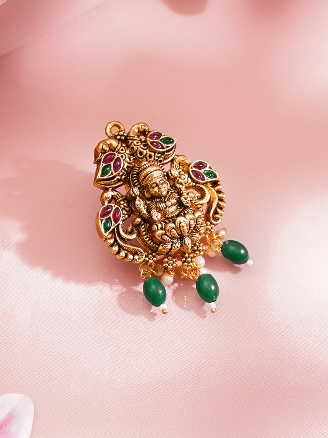 Gold Plated Temple Goddess Hair Accessory Set フリーサイズ