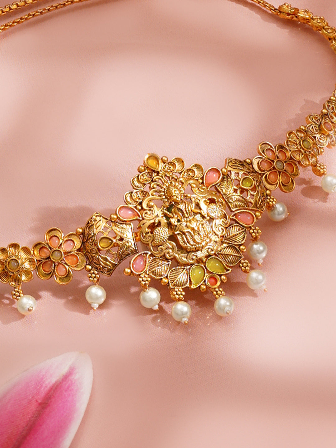 Divine Glow Temple Waist Chain Length - 44 cm