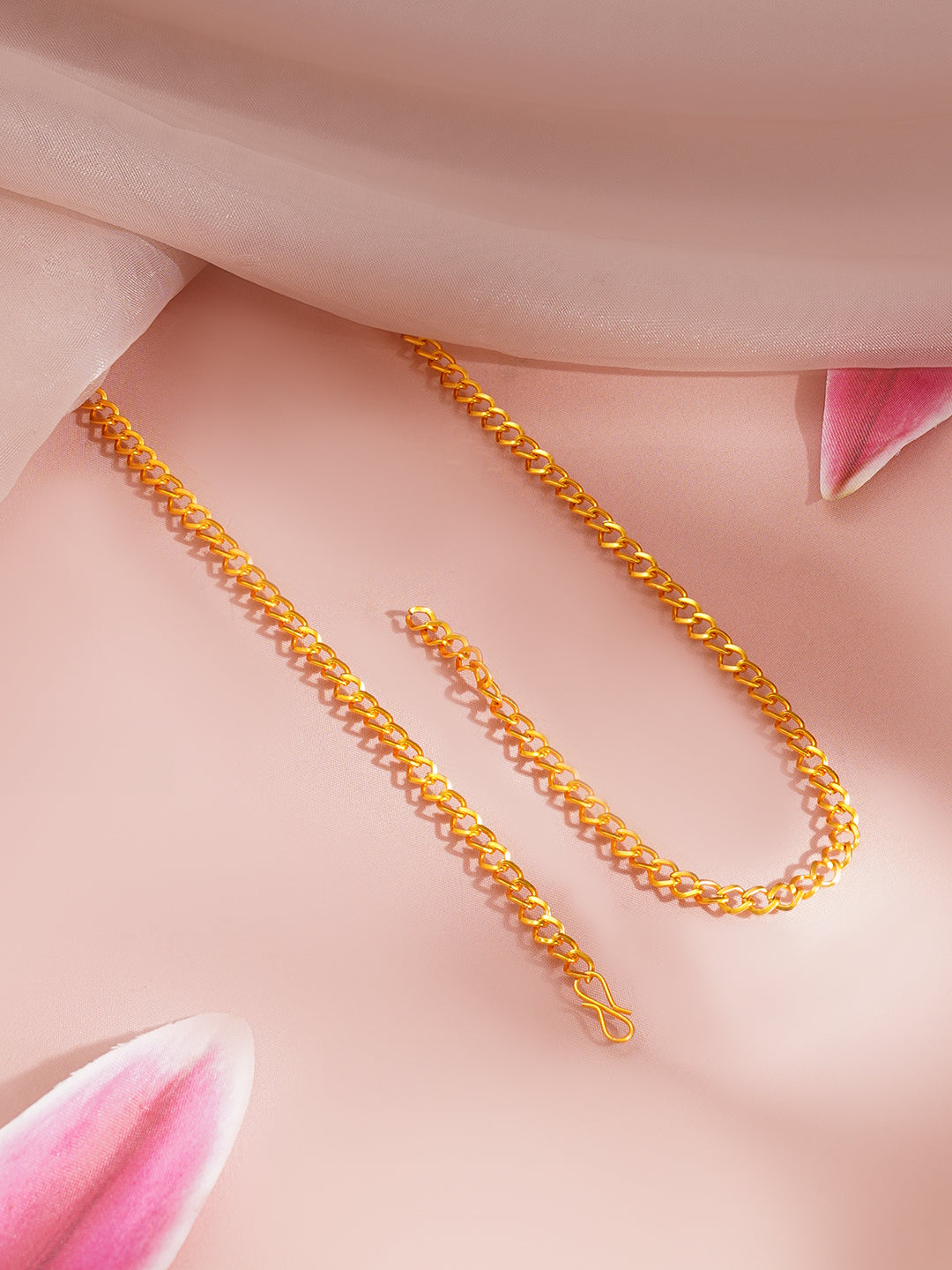 Golden Temple Pearl Waist Chain Length - L:38