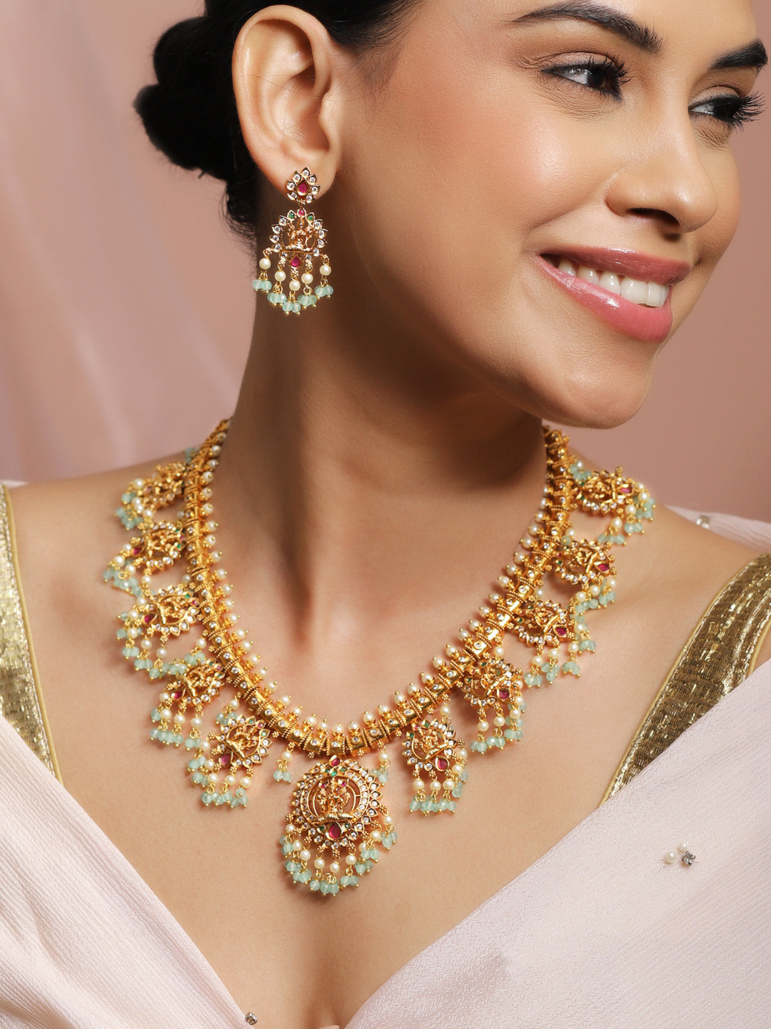 Temple Hues Necklace Set フリーサイズ