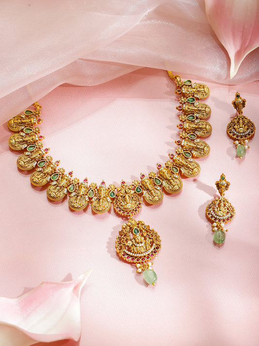 Festival Glow Temple Necklace Set フリーサイズ