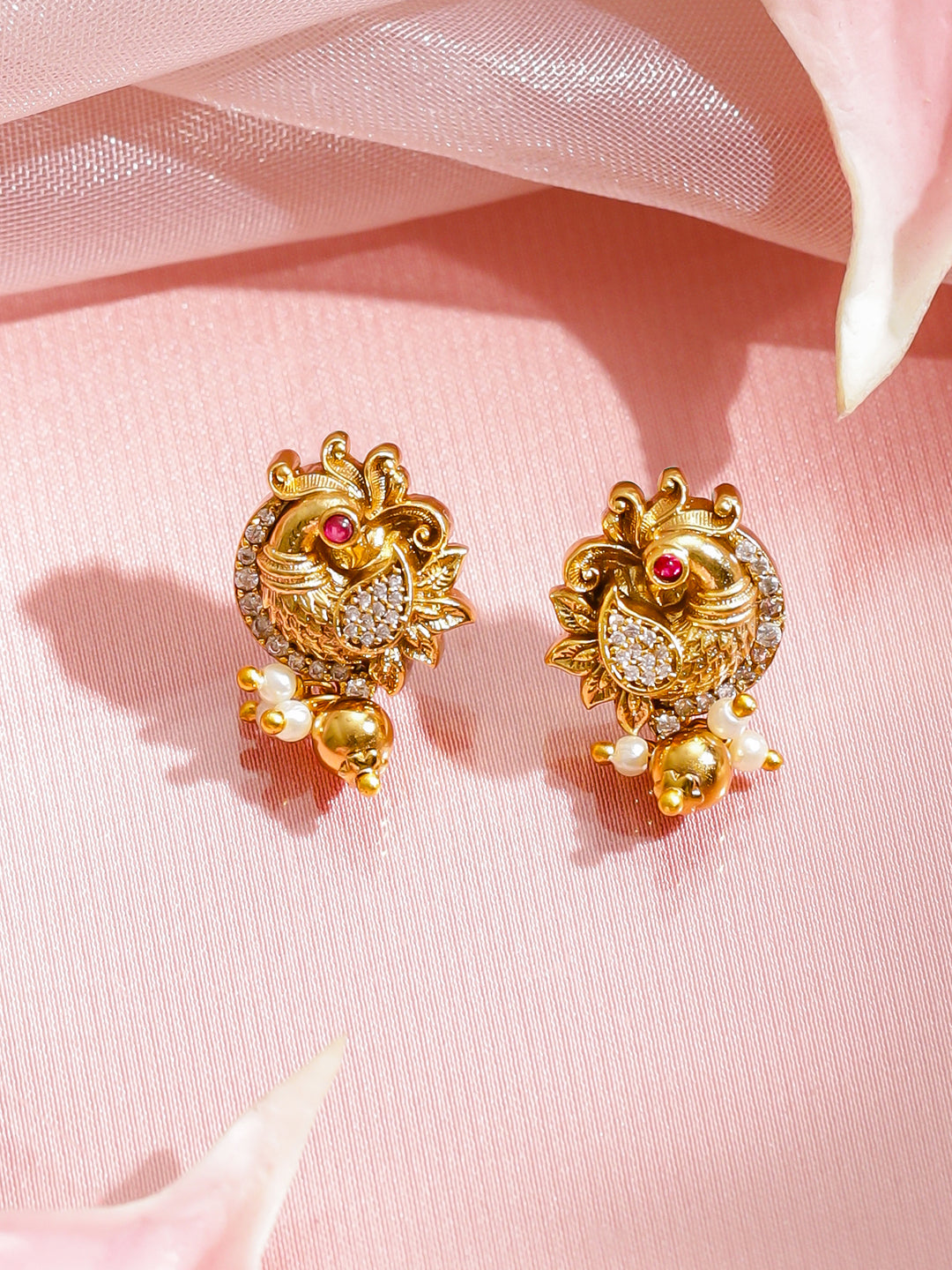 Lakshmi Spark Temple Necklace Set フリーサイズ