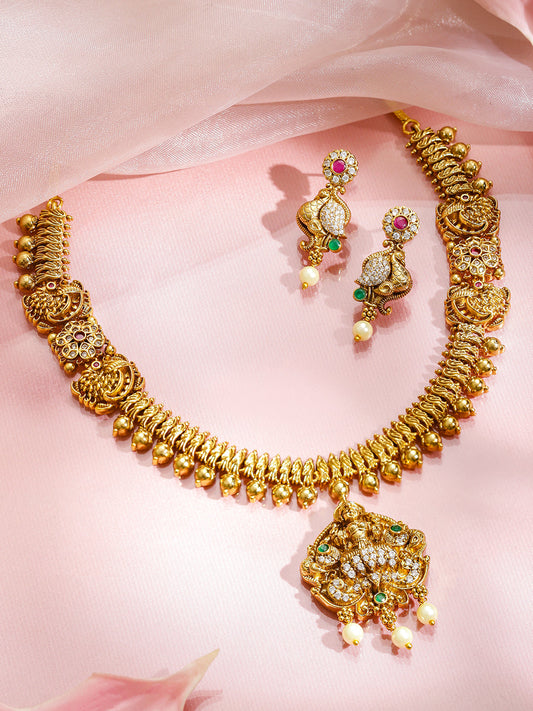 Lakshmi Aura Goddess Necklace Set フリーサイズ