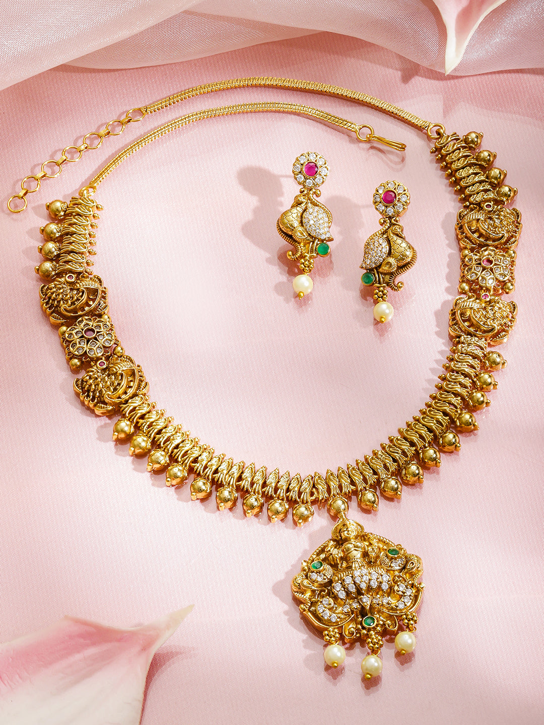 Lakshmi Aura Goddess Necklace Set フリーサイズ