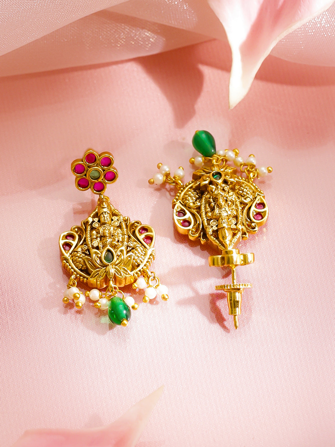 Divine Idols Temple Necklace Set フリーサイズ