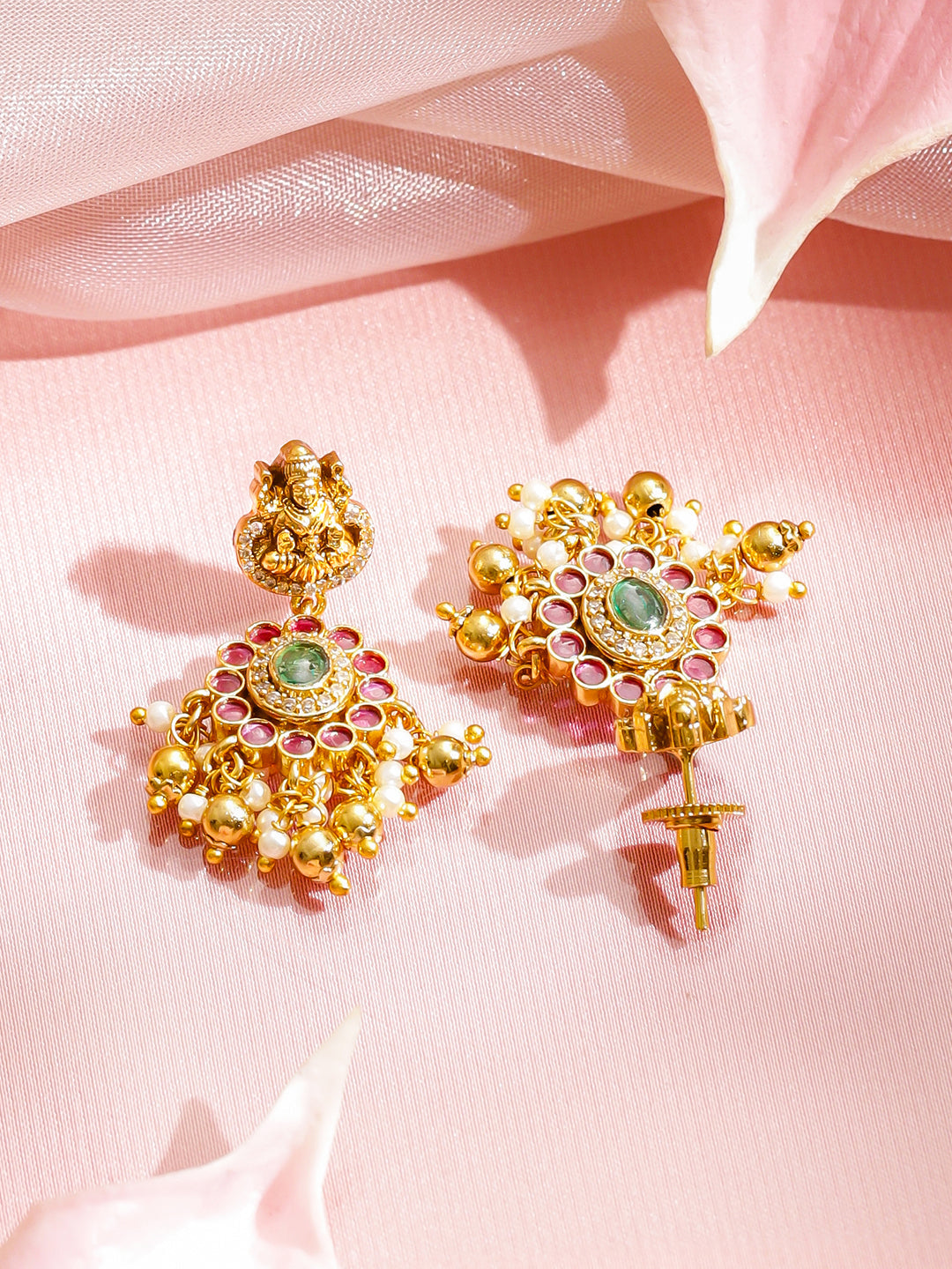 Goddess Lakshmi Radiance Necklace Set フリーサイズ