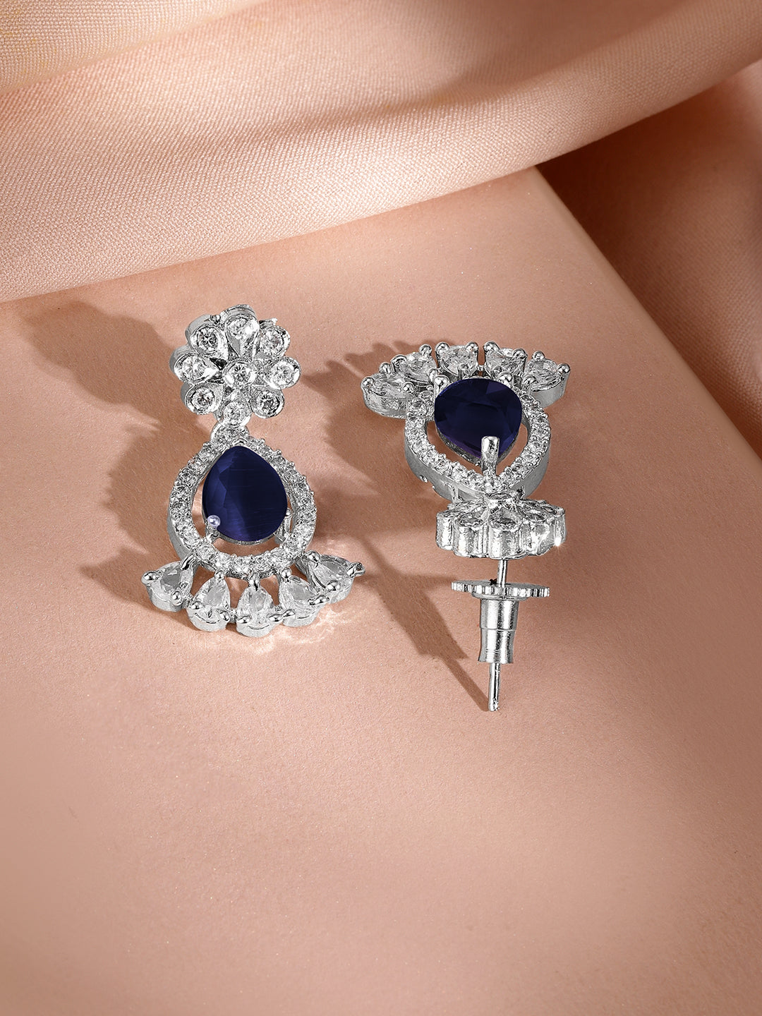 Divine Blue Long Necklace Set フリーサイズ
