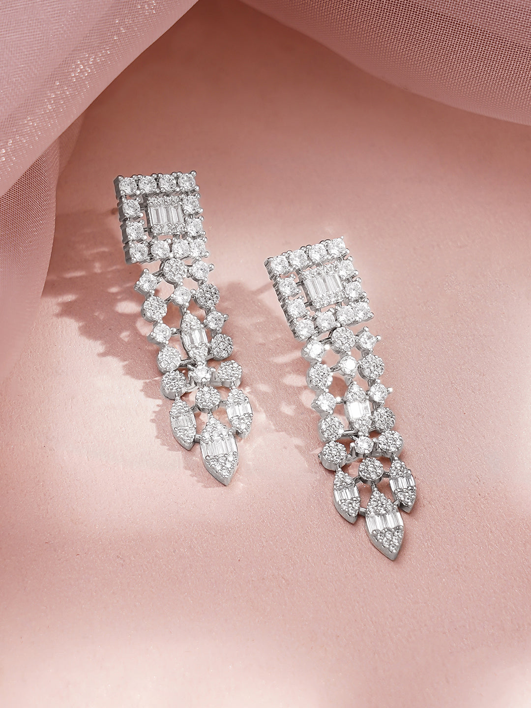 Wedding Ready Cubic Zirconia Jewellery Set フリーサイズ