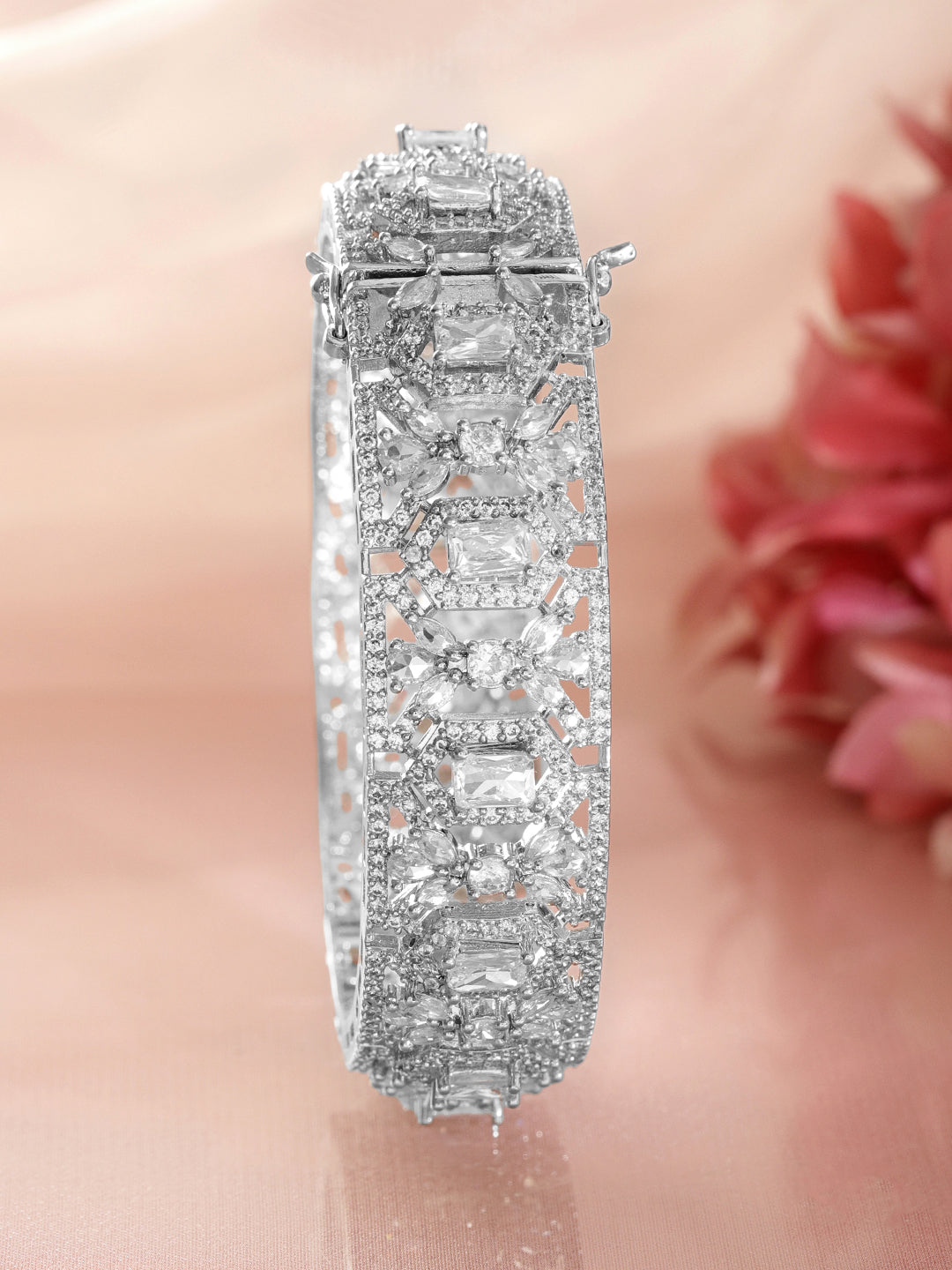 Radiant Designe Zirconia Sparkle Bracelet フリーサイズ