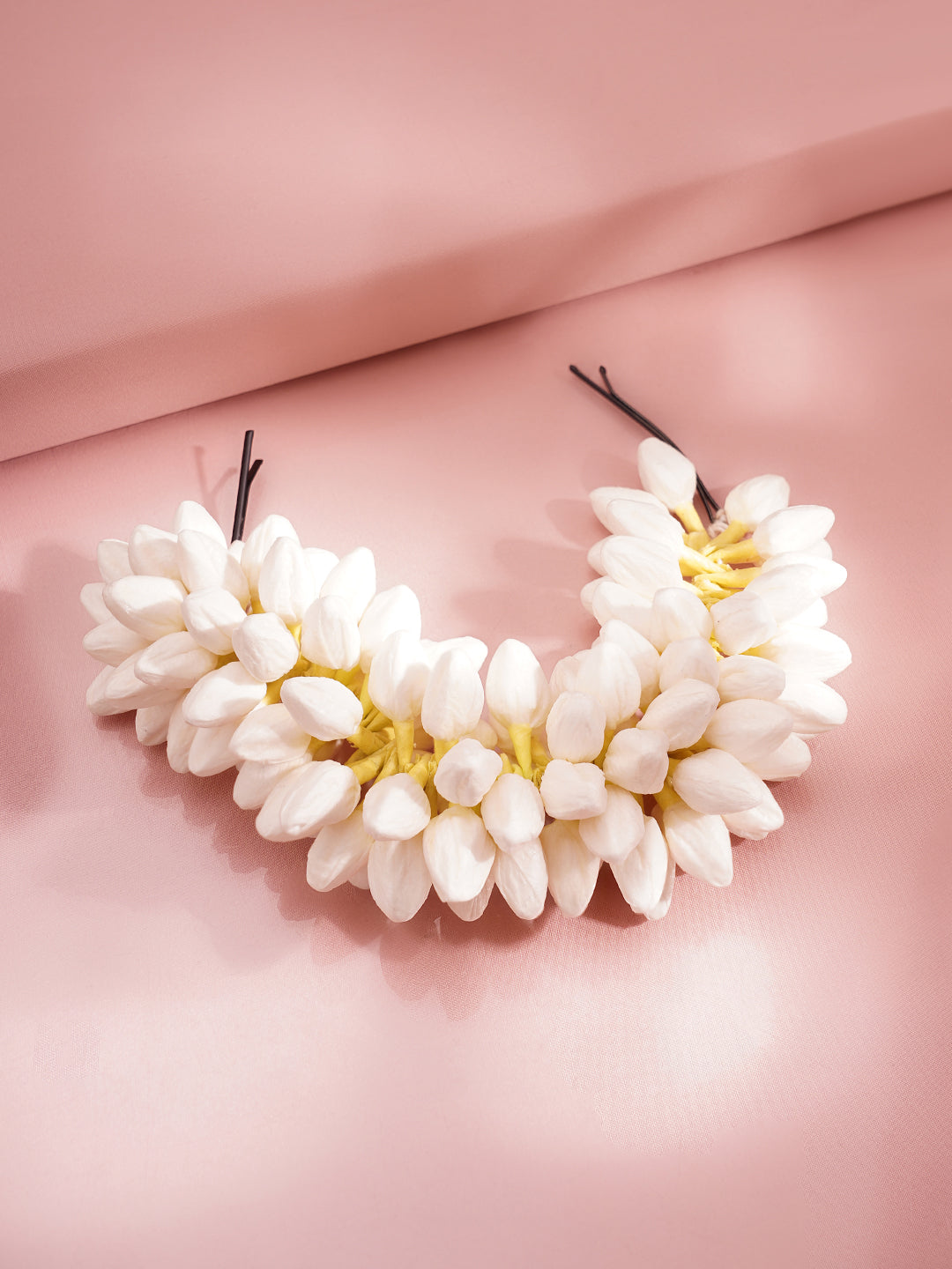 Fresh Bloom Bridal Bun Accessory Length - 24 cm