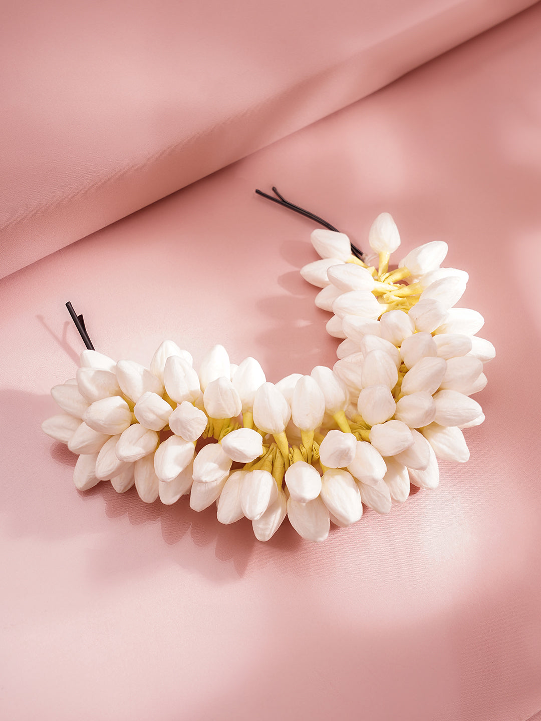 Fresh Bloom Bridal Bun Accessory Length - 24 cm
