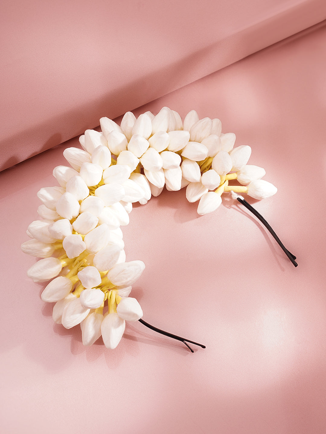 Fresh Bloom Bridal Bun Accessory Length - 24 cm