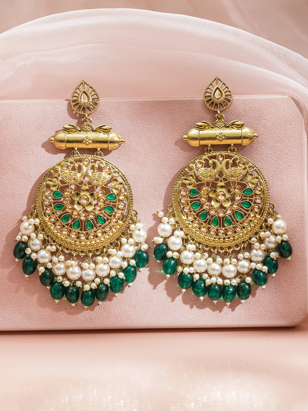Danglers That Whisper Green Luxury フリーサイズ