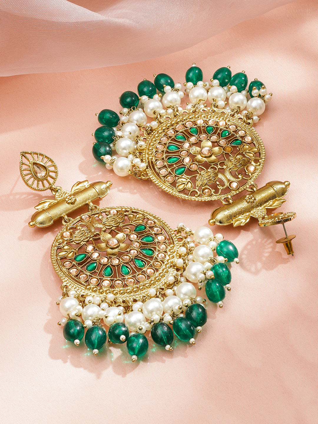 Danglers That Whisper Green Luxury フリーサイズ
