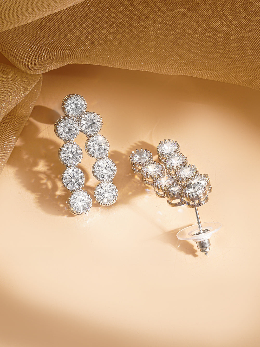 American Diamond Luxe Necklace Set フリーサイズ