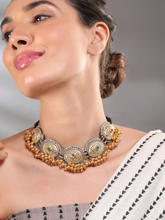 Bohemian Colourful Statement Necklace Multicolor