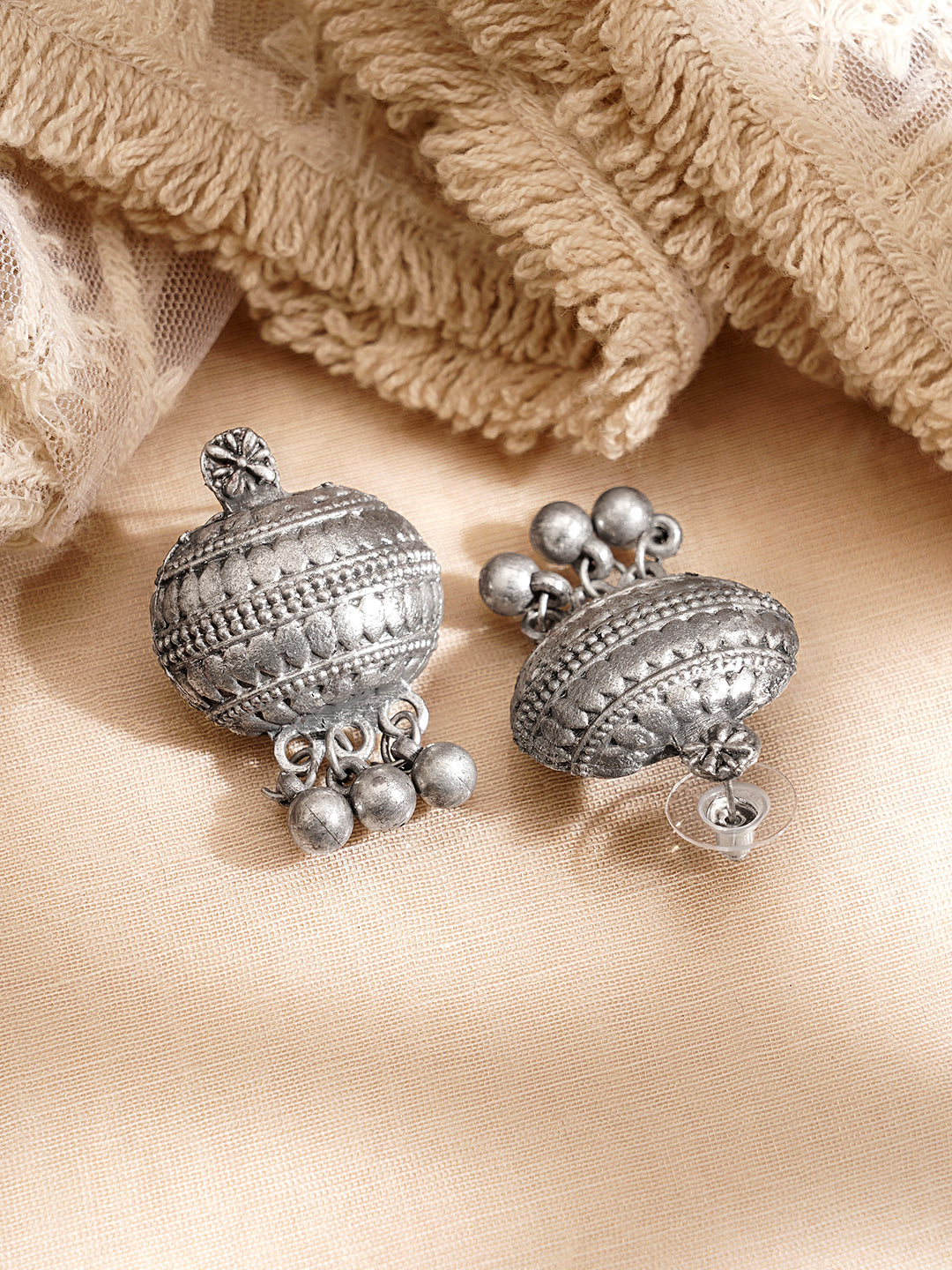 Antique Oxidised Statement Set フリーサイズ