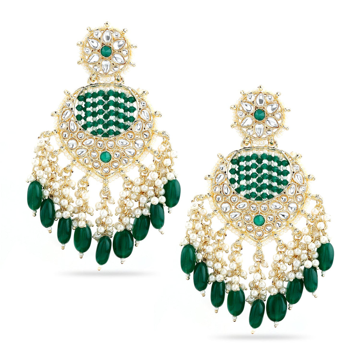 Charmed by Green & Glow Danglers Green