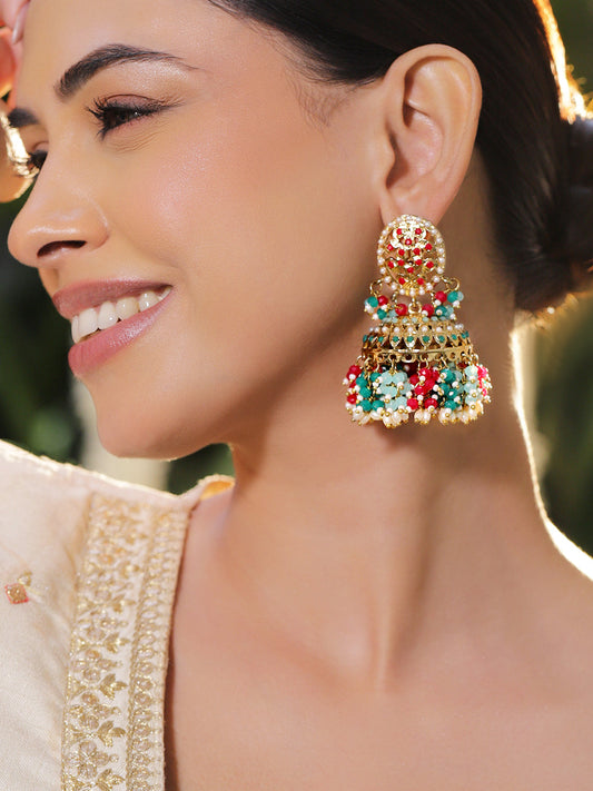 Jewel Garden Jhumka フリーサイズ