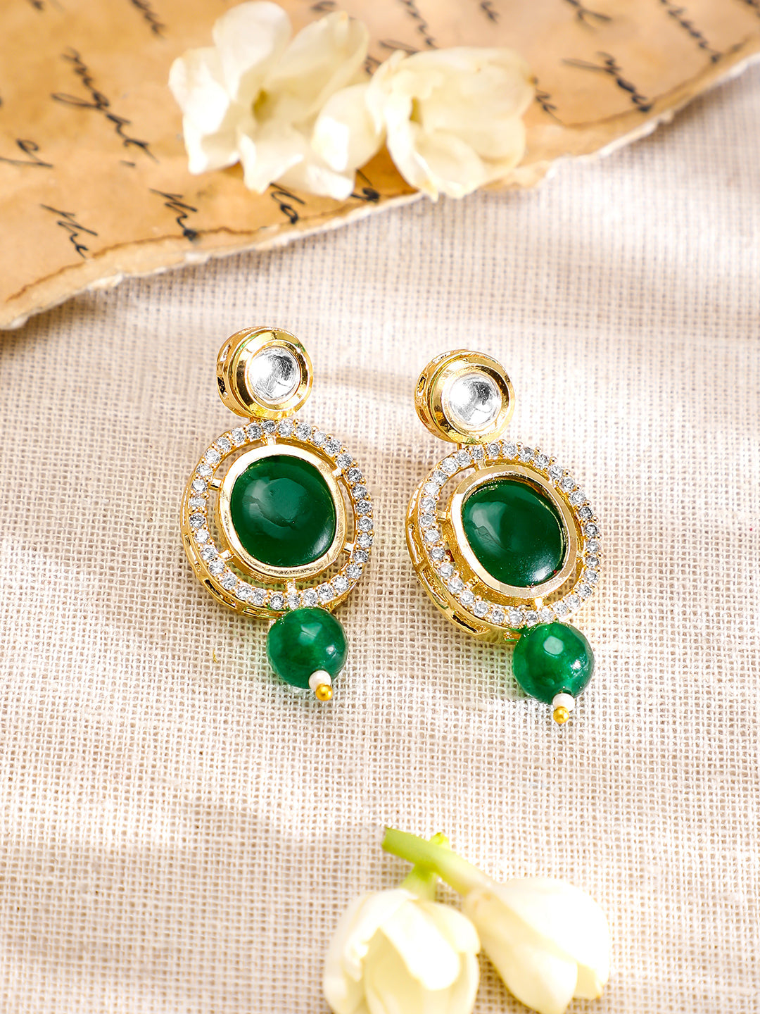 Eternal Grace Green Necklace Set フリーサイズ