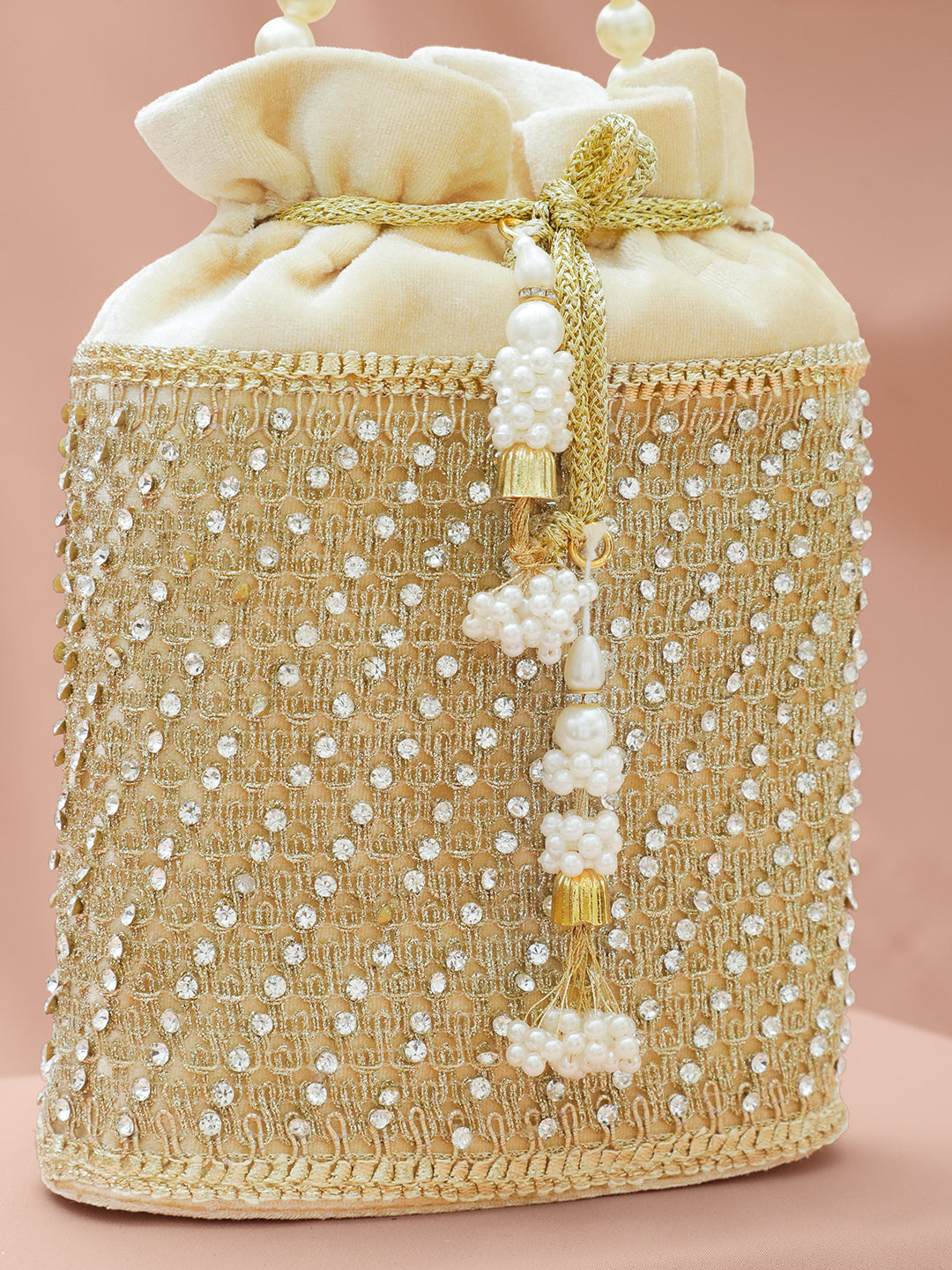 Rubans Embroidered Potli Clutch フリーサイズ