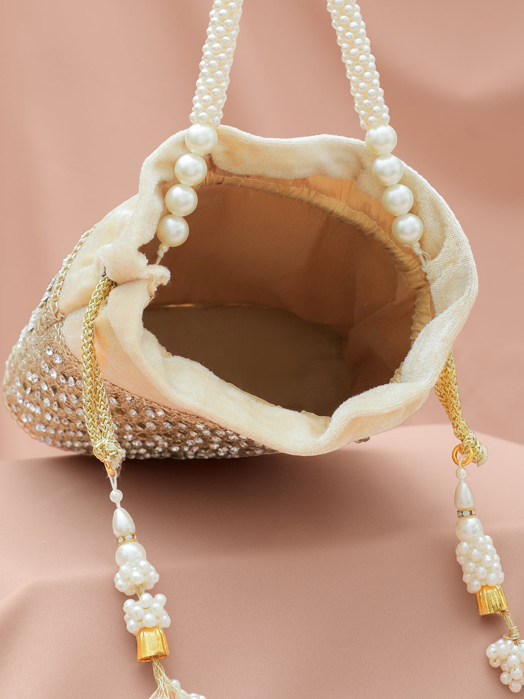Rubans Embroidered Potli Clutch フリーサイズ