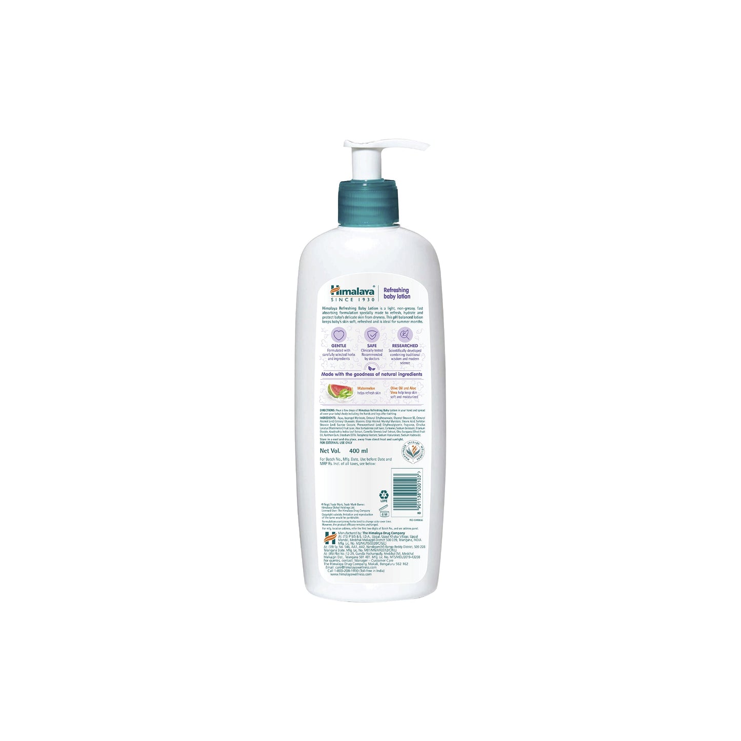 Refreshing baby lotion 400ml