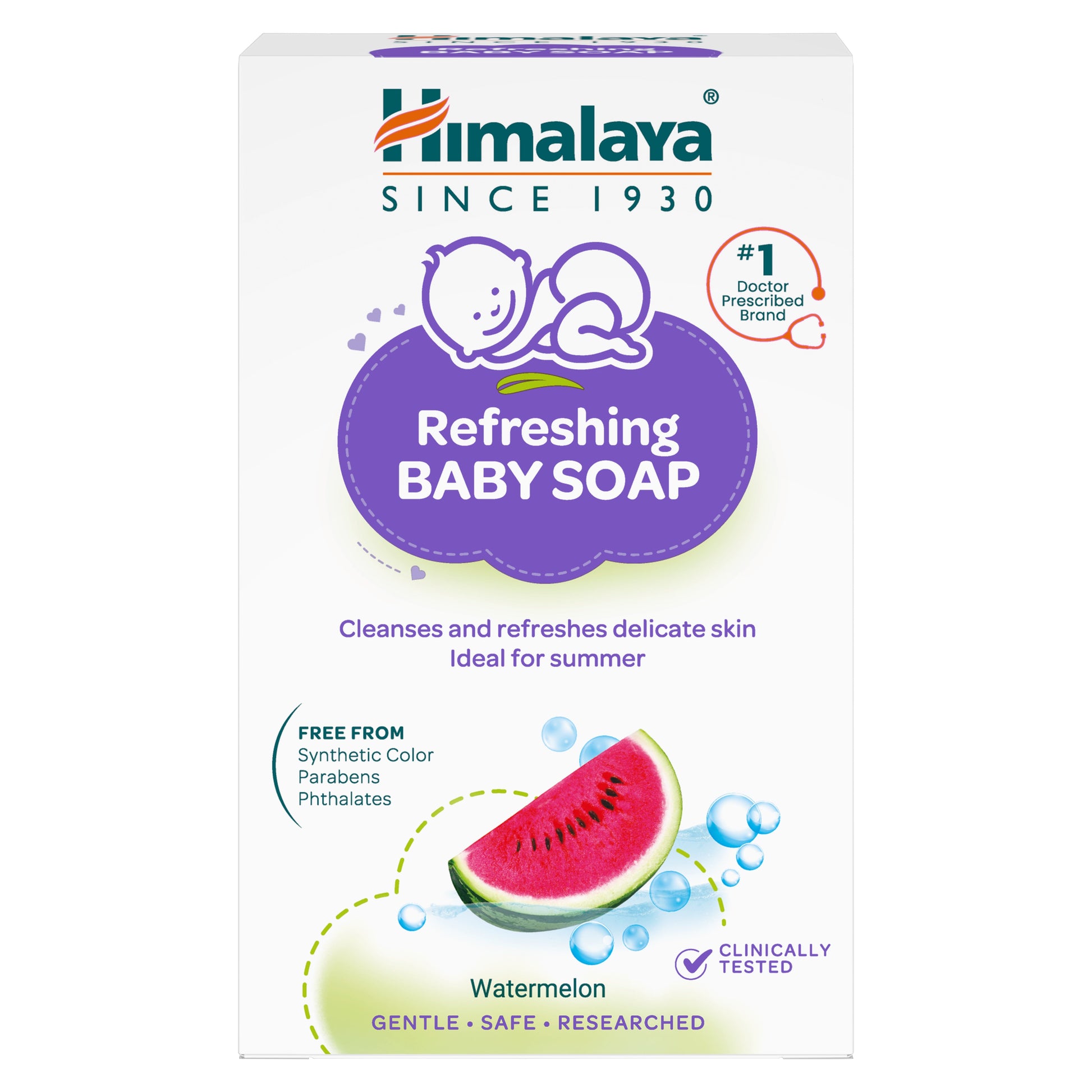 【Himalaya】 refreshing baby soap｜レフレシングバブイソアプ