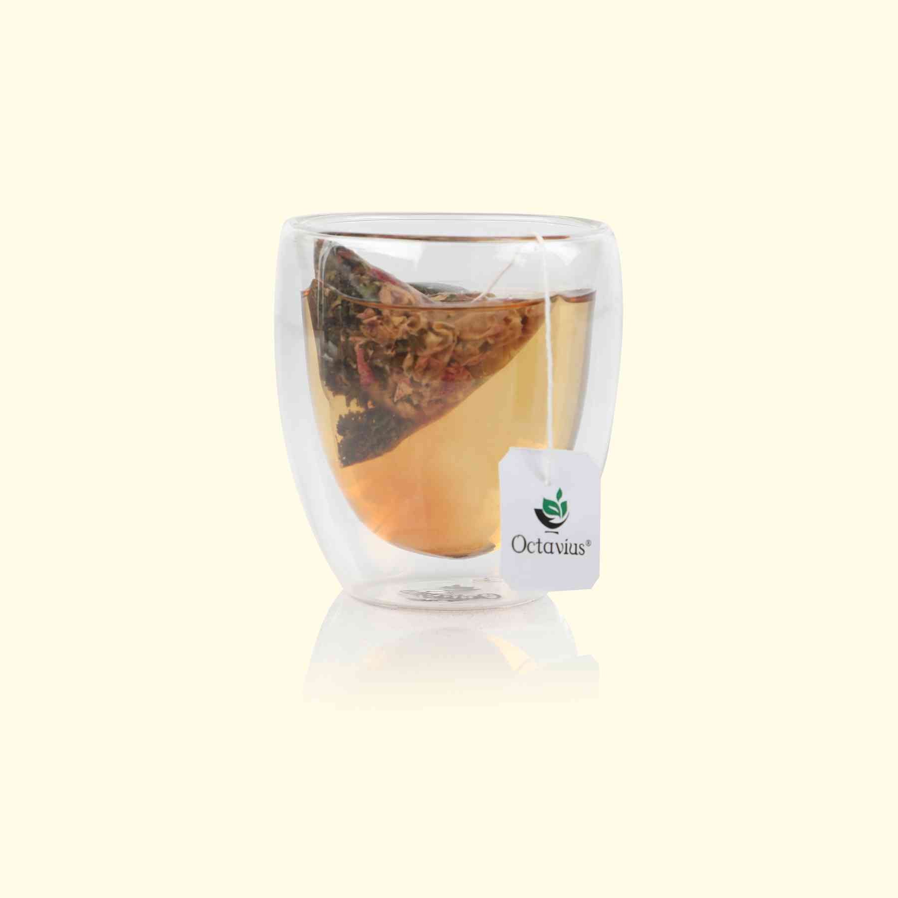 Rose Leaf Tea Rose Glow Loose Leaf Tea - 75 Gm