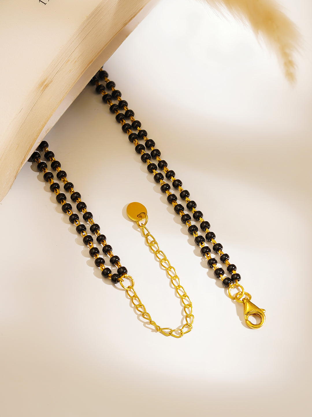 925 Fine  Silver Eternal Grace Mangalsutra Length-20 cm : Width-4 cm