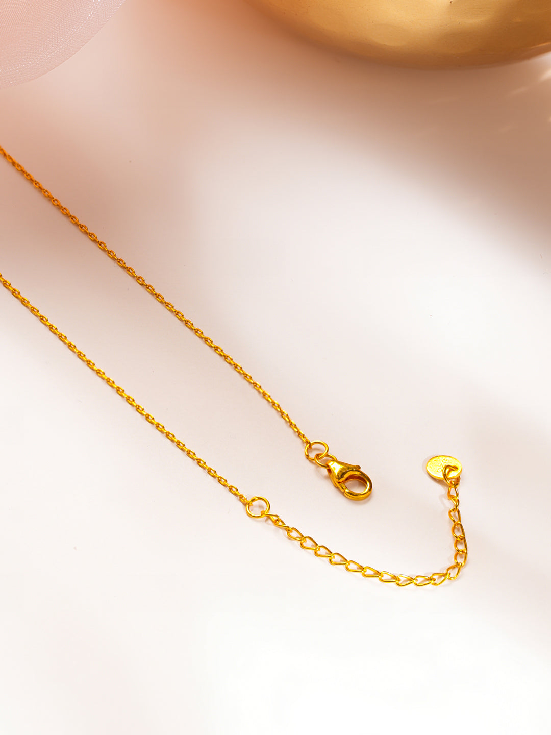 925 Fine Silver Sparkling Heart Mangalsutra Necklace Length-20 cm : Width-1 cm